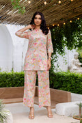 Pastel Garden Muslin Floral Co-ord Set Hukum Jaipur