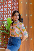 Wild Savanna Cotton Shirt - Hukum Jaipur