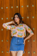 Wild Savanna Cotton Shirt - Hukum Jaipur