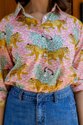 Wild Savanna Cotton Shirt - Hukum Jaipur