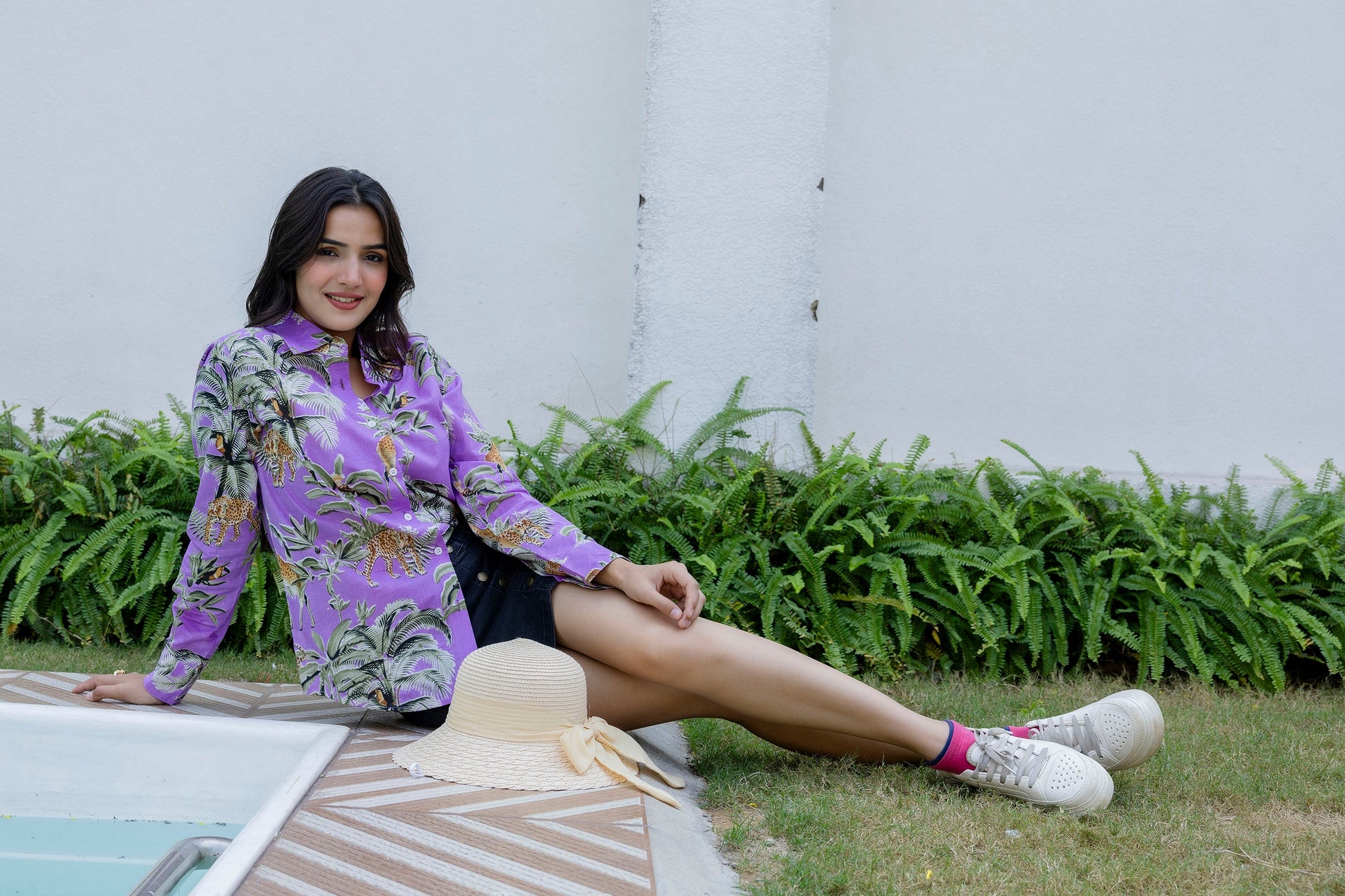 Jungle Majesty Cotton Shirt - Hukum Jaipur