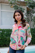 Bohemian Abstract Dream Cotton Shirt - Hukum Jaipur