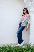 Bohemian Abstract Dream Cotton Shirt - Hukum Jaipur