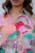 Bohemian Abstract Dream Cotton Shirt - Hukum Jaipur