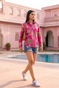 Magnolia Bistro Pink Cotton Shirt